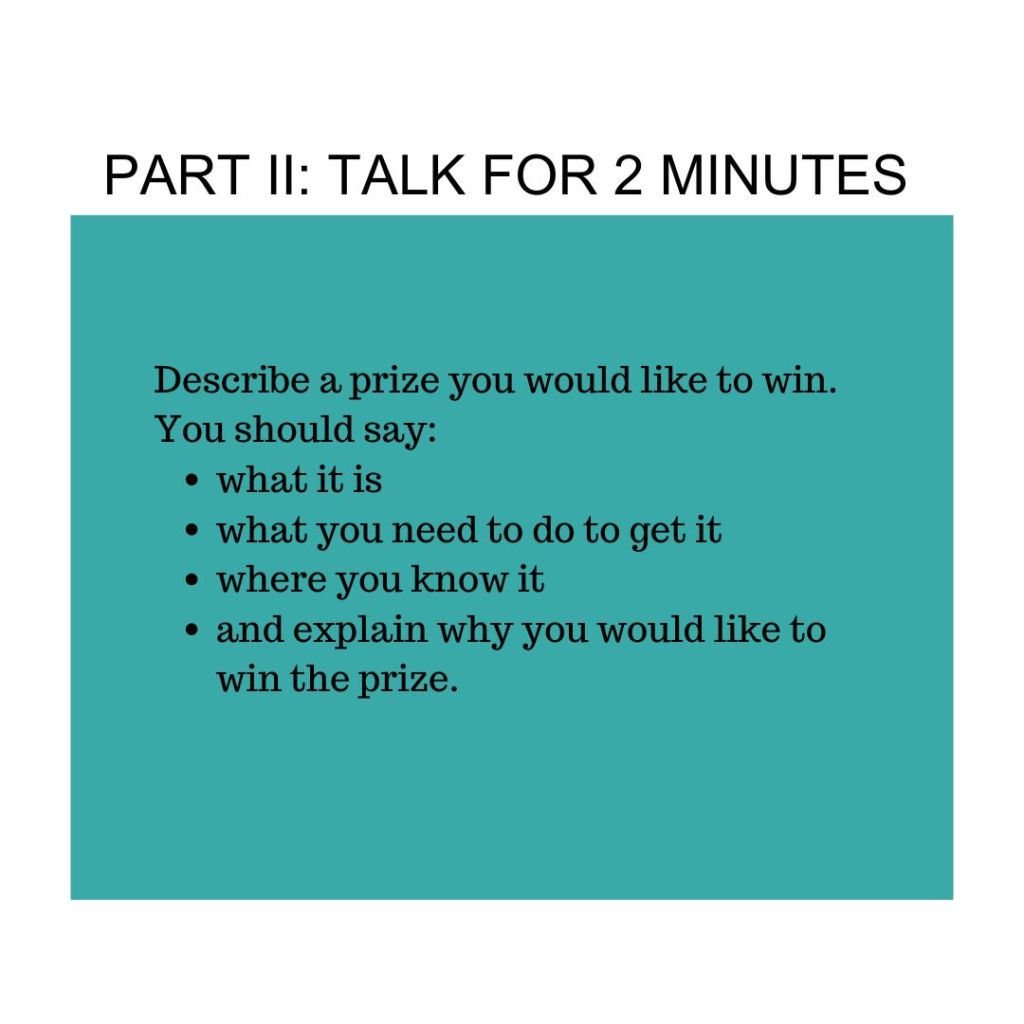 IELTS Speaking Topic:&nbsp;Achievements