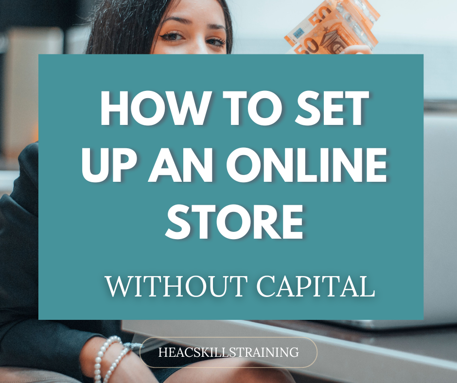 how to set up an online store