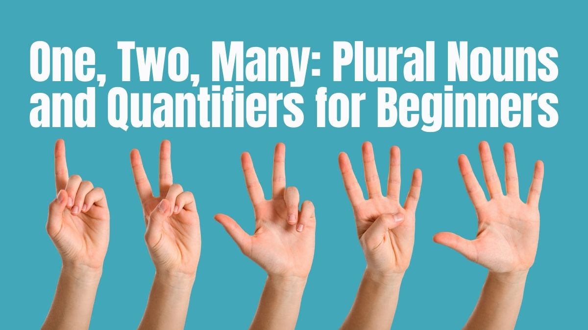 One, Two, Many: Plural Nouns and Quantifiers for Beginners